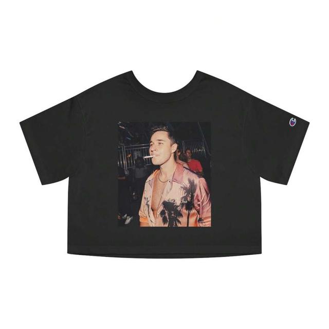 pink cotton graphic print festival t-shirt