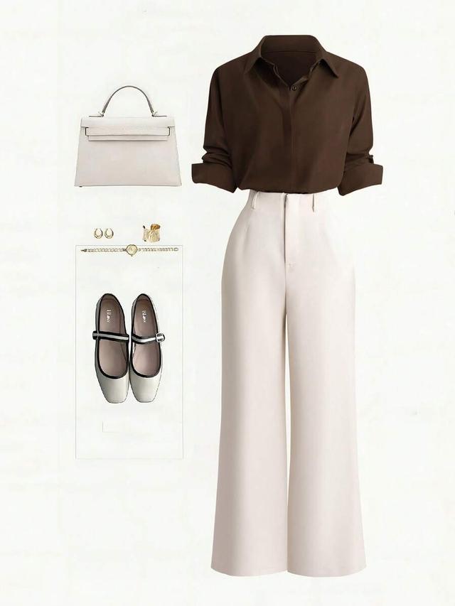 off-white straight leg trousers in off-white
