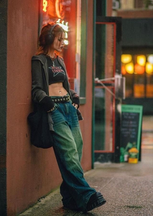 Baggy Washed Denim Jeans