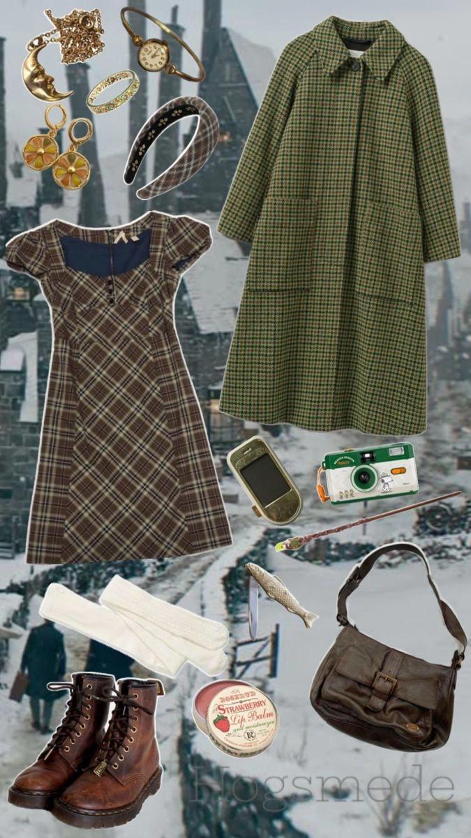 green houndstooth wool blend structured coat