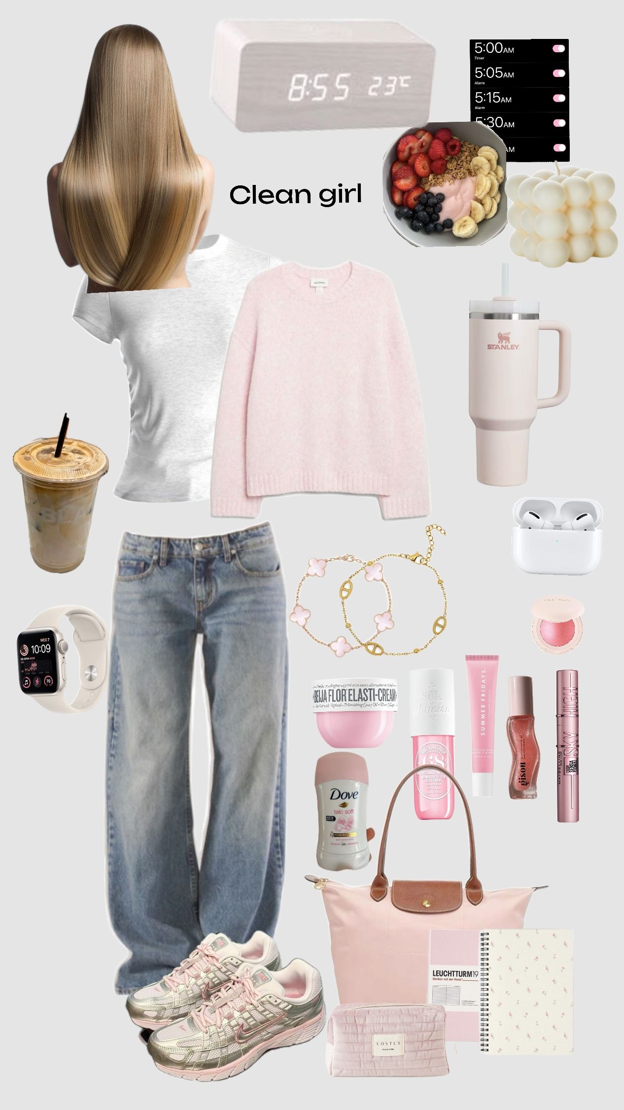 clean girl aesthetic look 9