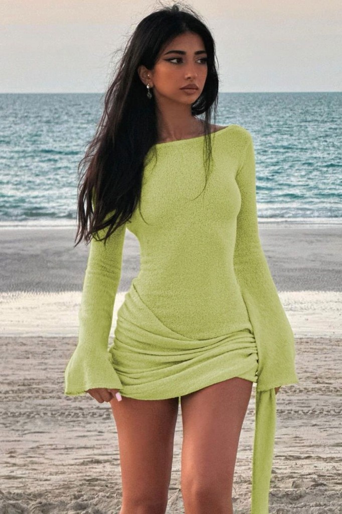 y2k mini dress look 8