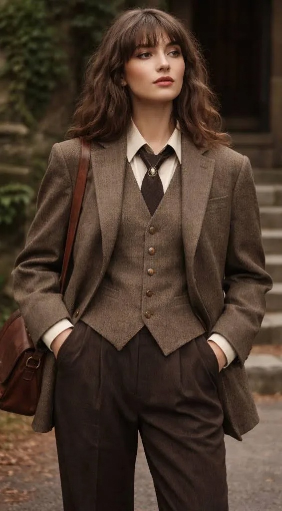 dark academia look 2